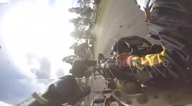 Brakes on go-kart fail at 102 km/h