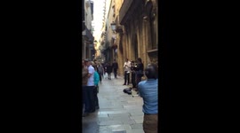 Barcelona, Spain, in the Old City