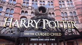 Harry Potter and the Cursed Child sign goes up in London