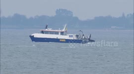 Thames shipwreck SS Montgomery's surge in surveys off Kent, UK