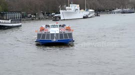 City Cruises by Hornblower under Waterloo Bridge, London, United Kingdom