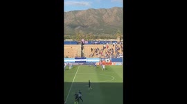 Fans clash in stands during tense Argentine Cup match between Godoy Cruz and San Martín