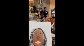 'Paint Your Partner' challenge teaches man that not everybody can be a fine artist