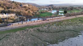 TRAIN DERAILMENT GRANGE OVER SANDS 22/03/24