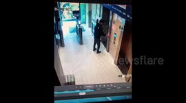 Man's toilet plunger mishap leads to broken tile near elevator incident