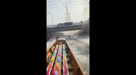 Experience this exhilarating boat ride along Thai canal