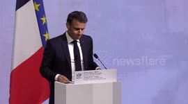 President of France visits FIESP and participates in the Brazil-France Forum in Sao Paulo, Brazil