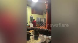 Furious Vietnamese fan smashes TV when football team loses to Indonesia