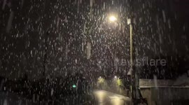 UK: Storm Nelson – Heavy Snow Hits Devon Ahead Of Easter Weekend 3