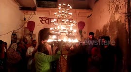 Mukhrai village near Govardhan-Radhakund, about 25 kilometers from Mathura, is the maternal home of Krishna's beloved Radha. When Radha was born in Rawal village and as soon as this news came to her grandmother in Mukhrai village, she jumped with joy and