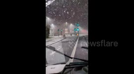 UK: Storm Nelson – Heavy Snow Hits Devon Ahead Of Easter Weekend 5
