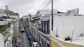 View of Old San Juan, Puerto Rico from the Balcony of Museo Casa Blanca