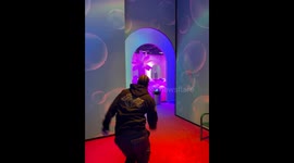 Balloon Room Surrounded by Invisible Glass