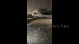 UK: Storm Nelson – Heavy Snow Hits Devon Ahead Of Easter Weekend 6