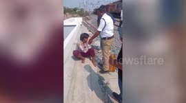 Homeguard saves youth's life in southern India