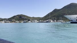 Taking the Sint Maarten Water Taxi from the Cruise Pier to Downtown Philipsburg