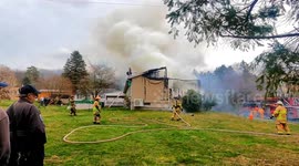 2nd Alarm Arson Fire Overlook, Ralpho Township, Pennsylvania  Homeowner arrested
