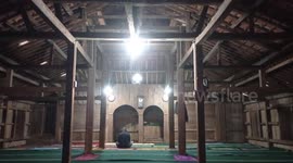 Ancient Wooden Mosque In Indonesia: The Baitul Arsy Mosque, Mosque, which is Estimated to be Around 400 Years Old