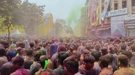 Indore Rangpanchami of City all to be played of Colours, its meaning of culture in India