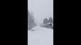 Easter weekend storm hits Southern California Mountains