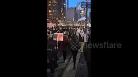 US: Pro-Palestine Demonstrators Protest Outside Biden’s Fundraiser In New York City 3