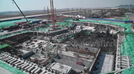 Construction of Airbus final assembly line in China's Tianjin makes breakthrough