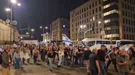 Jerusalem: Tens Of Thousands Of Israelis Stage Anti-Gov’t Protest Calling For Early Elections 2