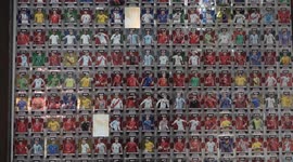 Thai Liverpool fan displays his massive collection of football cards