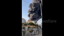 South Korea: Fire Erupts At Warehouse In Seo District, Incheon 2