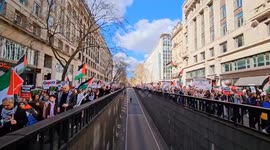 UK: Over 200,000 People Join London Demonstration Calling For Gaza Ceasefire 2