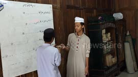 Indonesia's Islamic Boarding School Helps Students Recite The Koran In Sign Language
