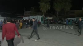 GRAPHIC VIDEO: Aftermath Of Israeli Strike On Gaza Charity Team