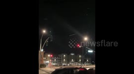 US: Fiery Re-Entry Of Suspected Space Debris Witnessed Over California