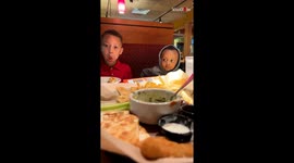 Impatient two-year-old boy shows that having a filter is for the grown-ups