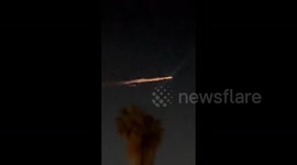 US: Fiery Re-Entry Of Suspected Space Debris Witnessed Over California 2