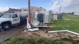 US: Severe Storms Leave Damage In Kentucky 2