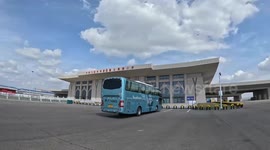 Port city in China's Xinjiang sees significant increase in exit, entry trips