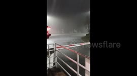 US: Severe Storms Lash Atlanta Metro And Northern Georgia
