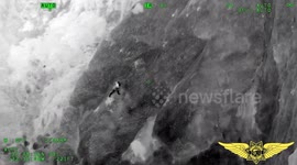 Police launch daring rescue to save man clinging onto cliff face after falling more than 50ft
