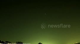 Spectacular Meteor Shower Lights Up Skies Above Barcelona, Spain