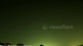 Spectacular meteor shower illuminates skies above Barcelona