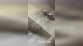 Burglar seen doing pre-break in yoga stretches in Australia