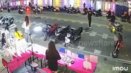 British tourist, 38, arrested for 'crashing into locals while riding motorcycle drunk'