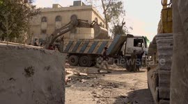 Syrian residents denounce Israeli airstrikes on Iranian consulate building