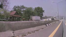 One dead and five injured when truck crashes on Thai motorway