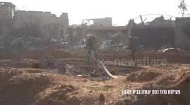 IDF Strikes Hamas Hamas Infrastructure in Beit Hanoun
