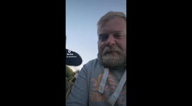 Over friendly cow decides to go in for a bite!