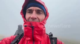Walking the windy hills of the Brecon Beacons