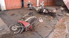 Cold lava flood from Mount Marapi ravages residential areas in Indonesia