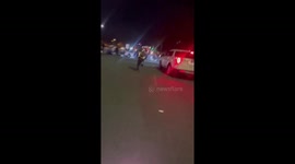 Protester blockade at Lockheed Martin leads to tense standoff